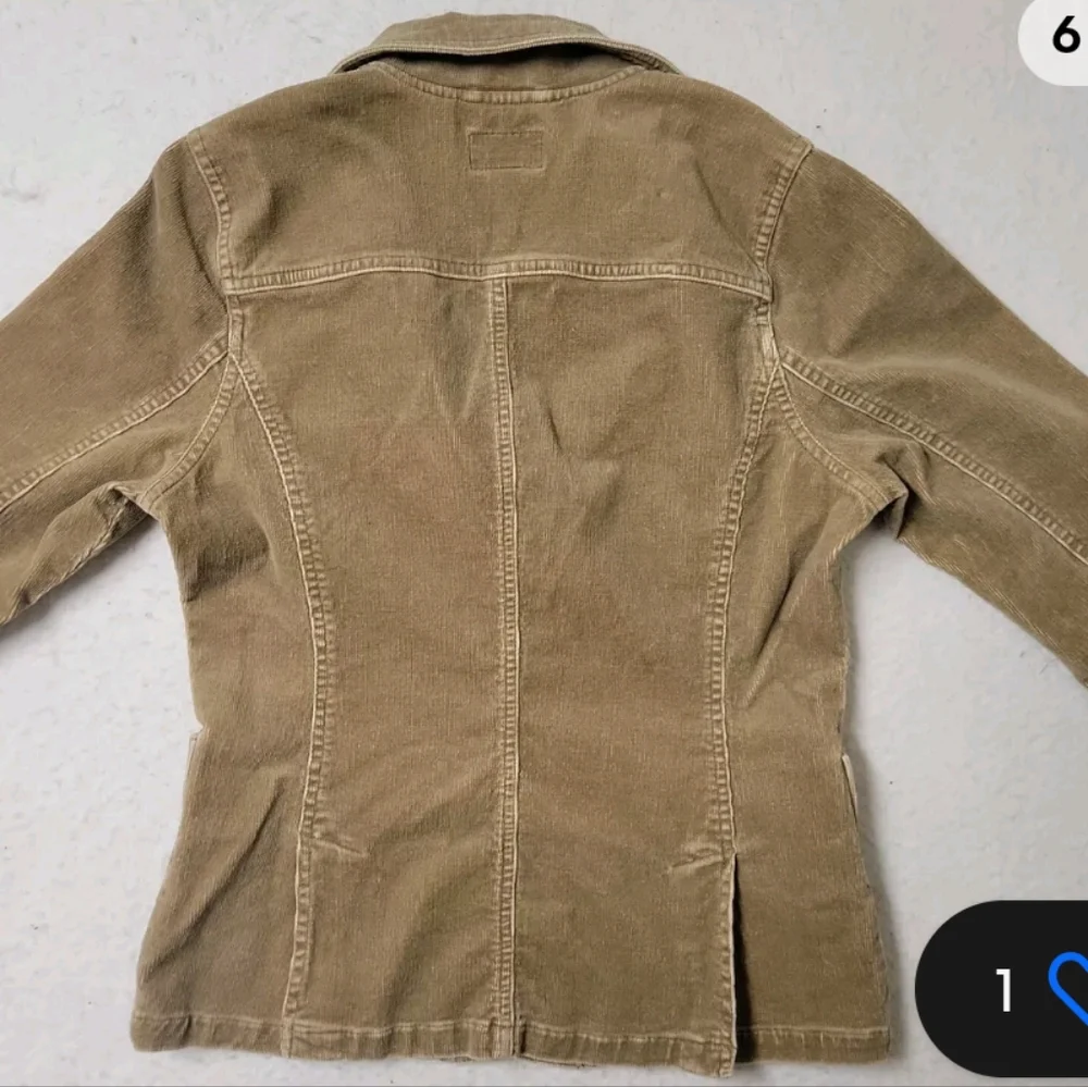 American outfitter Blazer, Tan, Corduroy,EUC,American, Eagle small, petite - Picture 5 of 6